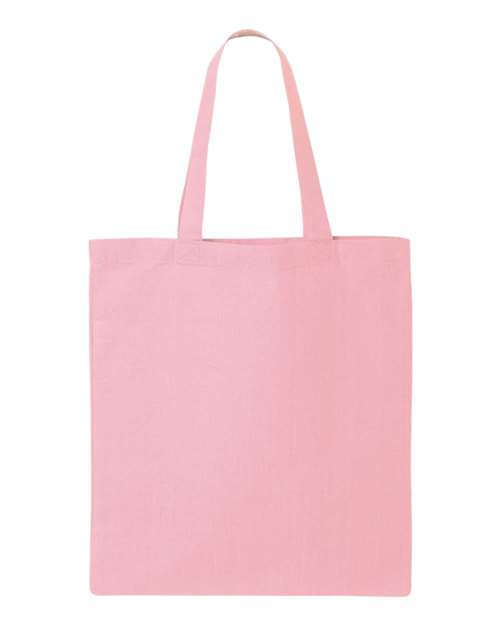 Q-Tees QTB Economical Tote - Light Pink - back