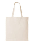Q-Tees QTB Economical Tote - Natural - front