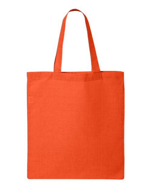 Q-Tees QTB Economical Tote - Orange - back