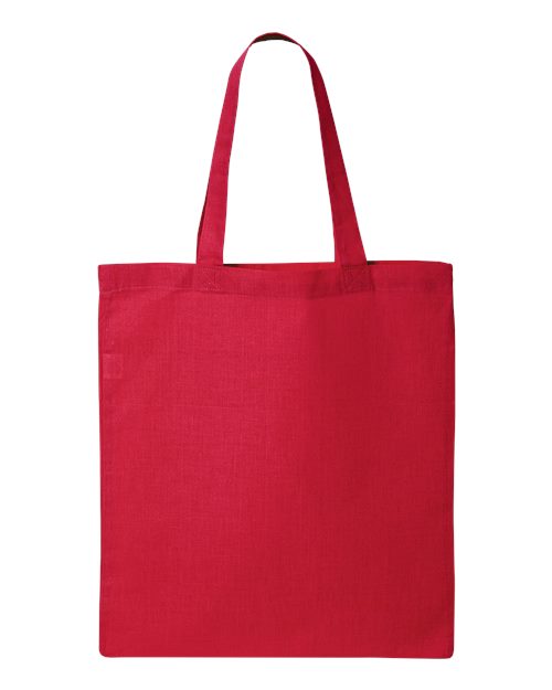 Q-Tees QTB Economical Tote - Red - back