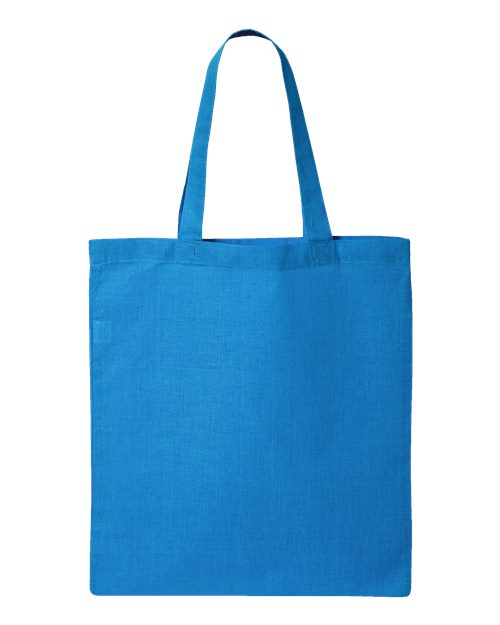 Q-Tees QTB Economical Tote - Sapphire - back