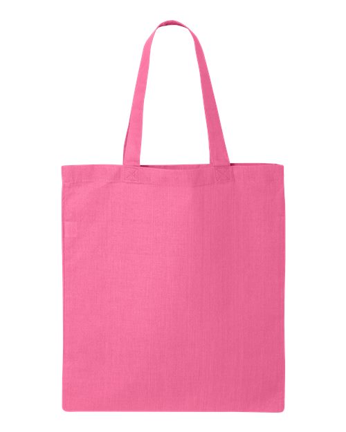 Q-Tees QTB Economical Tote - Azalea - front