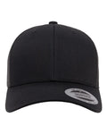 Yupoong 6606 Retro Trucker Cap - Black - front