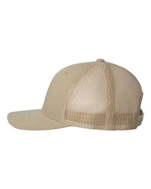 Yupoong 6606 Retro Trucker Cap - Khaki - side