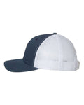 Yupoong 6606 Retro Trucker Cap - Navy/ White - side