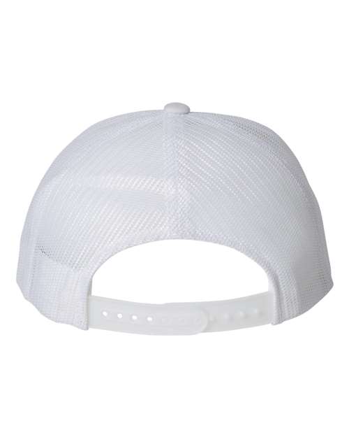Yupoong 6606 Retro Trucker Cap - White - back