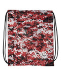 Liberty Bags 8881 Drawstring Pack with DUROcord - Digital Red Camo - front