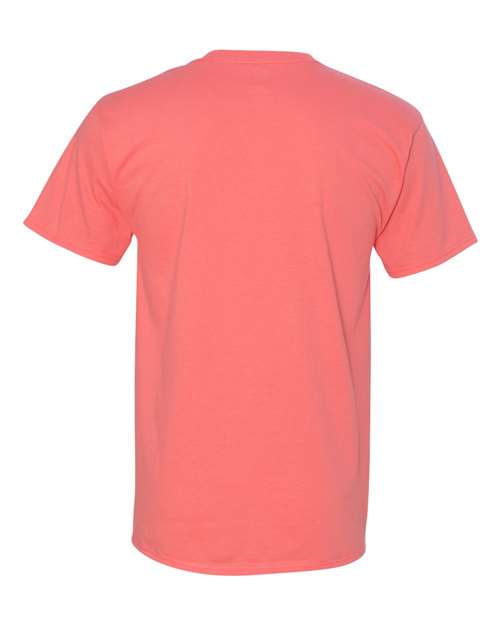 Hanes 5250 Authentic T-Shirt - Charisma Coral - back