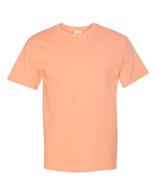 Hanes 5250 Authentic T-Shirt - Candy Orange - flat front