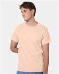 Hanes 5250 Authentic T-Shirt - Candy Orange - model front