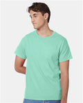 Hanes 5250 Authentic T-Shirt - Clean Mint - model front
