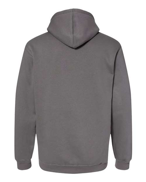 Bayside 960 Unisex USA-Made Hooded Sweatshirt - Charcoal - back