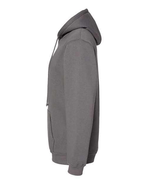 Bayside 960 Unisex USA-Made Hooded Sweatshirt - Charcoal - side