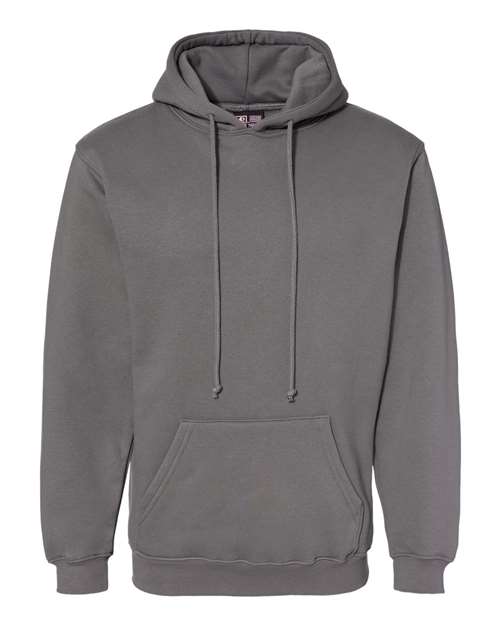 Bayside 960 Unisex USA-Made Hooded Sweatshirt - Charcoal - front