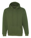 Bayside 960 Unisex USA-Made Hooded Sweatshirt - Olive - front