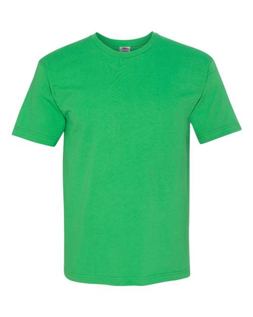 Bayside 5040 Unisex USA-Made Midweight T-Shirt - Irish Kelly - front