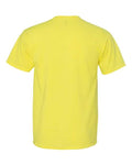 Jerzees 29MR Dri-Power 50/50 T-Shirt - Neon Yellow - back