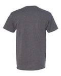 Jerzees 29MPR Unisex Dri-Power 50/50 Pocket T-Shirt - Black Heather - back