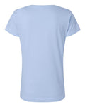 LAT 3516 Women's Fine Jersey Tee - Light Blue - back
