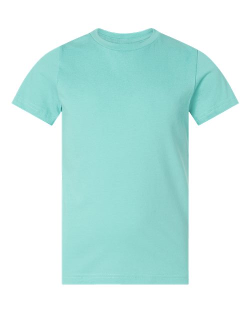 LAT 6101 Youth Fine Jersey Tee - Chill - front
