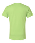 LAT 6901 Unisex Fine Jersey Tee - Key Lime - back