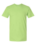 LAT 6901 Unisex Fine Jersey Tee - Key Lime - front
