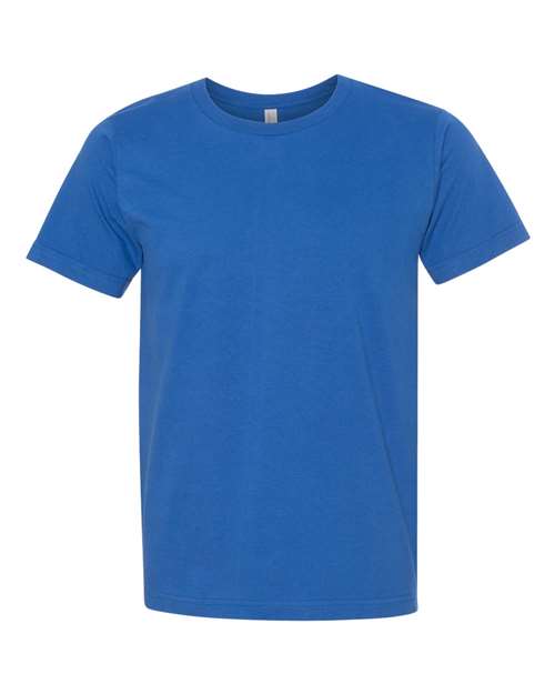 Bayside 5000 Unisex USA-Made Fine Jersey T-Shirt - Royal Blue - front
