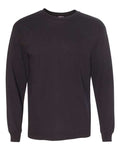 Bayside 5060 Unisex USA-Made Long Sleeve T-Shirt - Black - front