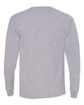 Bayside 5060 Unisex USA-Made Long Sleeve T-Shirt - Dark Ash - back