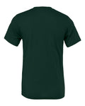 Bella+Canvas 3001 Unisex Jersey Short Sleeve Tee - Forest - back