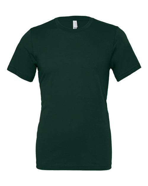 Bella+Canvas 3001 Unisex Jersey Short Sleeve Tee - Forest - front