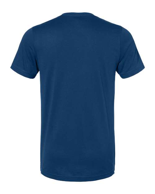 Bella+Canvas 3001 Unisex Jersey Short Sleeve Tee - Cool Blue - back