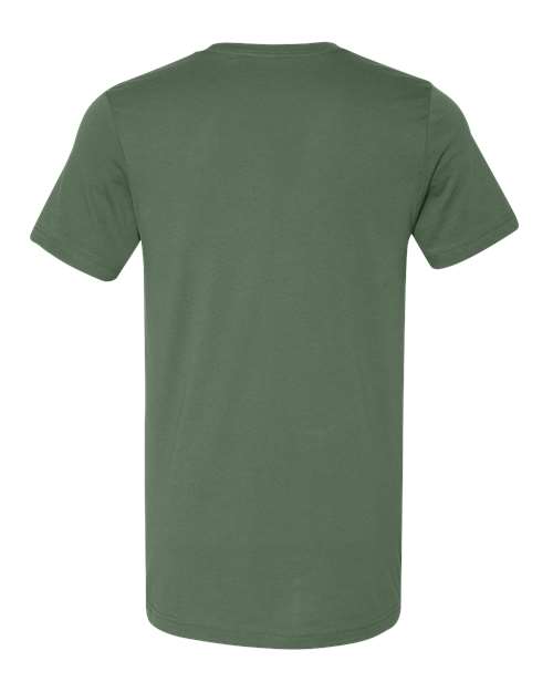 Bella+Canvas 3001 Unisex Jersey Short Sleeve Tee - Pine - back