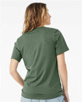 Bella+Canvas 3001 Unisex Jersey Short Sleeve Tee - Pine - model back