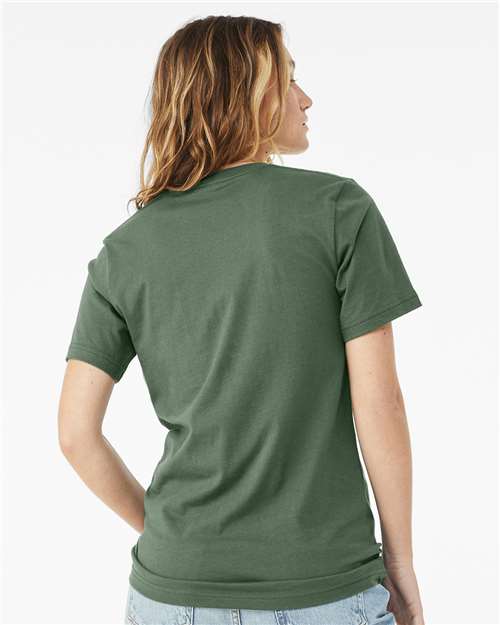 Bella+Canvas 3001 Unisex Jersey Short Sleeve Tee - Pine - model back