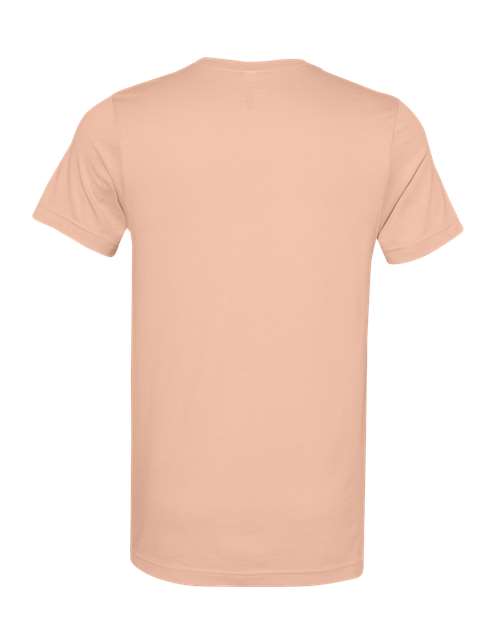 Bella+Canvas 3001 Unisex Jersey Short Sleeve Tee - Peach - back
