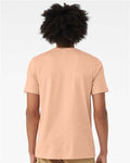 Bella+Canvas 3001 Unisex Jersey Short Sleeve Tee - Peach - model back