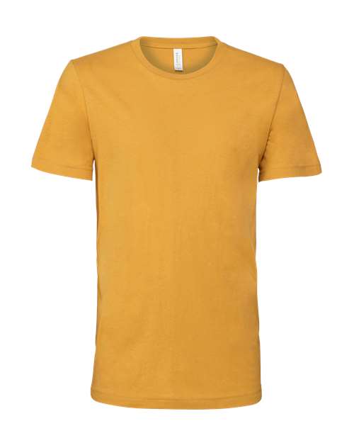 Bella+Canvas 3001 Unisex Jersey Short Sleeve Tee - Mustard - front