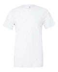 Bella+Canvas BC3413 Unisex Triblend Short Sleeve Tee - Solid White Triblend - front