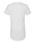 BELLA + CANVAS 3006 Men's Long Body Urban Tee - White - back