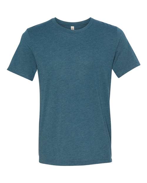 Bella+Canvas BC3413 Unisex Triblend Short Sleeve Tee - Steel Blue Triblend - front