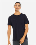 Bella+Canvas BC3413 Unisex Triblend Short Sleeve Tee - Solid Navy Triblend - model front