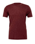 Bella+Canvas 3413 Unisex Triblend Short Sleeve Tee - Cardinal Triblend - front