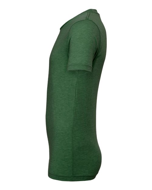 Bella+Canvas 3413 Unisex Triblend Short Sleeve Tee - Grass Green Triblend - side