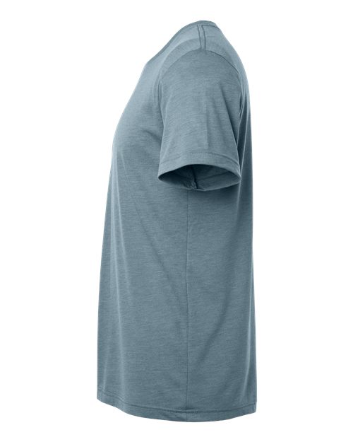Bella+Canvas 3413 Unisex Triblend Short Sleeve Tee - Denim Triblend - side