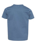Rabbit Skins 3321 Toddler Fine Jersey Tee - Indigo - back