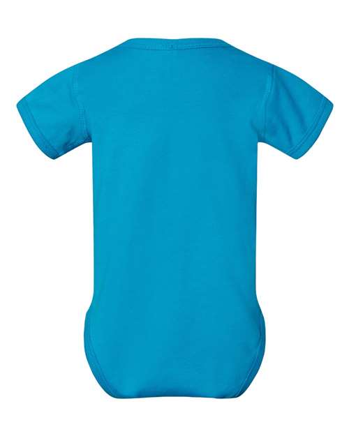 Rabbit Skins 4424 Infant Fine Jersey Bodysuit - Cobalt - back