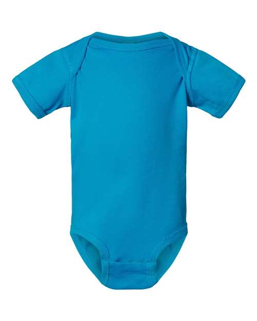 Rabbit Skins 4424 Infant Fine Jersey Bodysuit - Cobalt - front