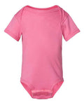 Rabbit Skins 4424 Infant Fine Jersey Bodysuit - Raspberry - front