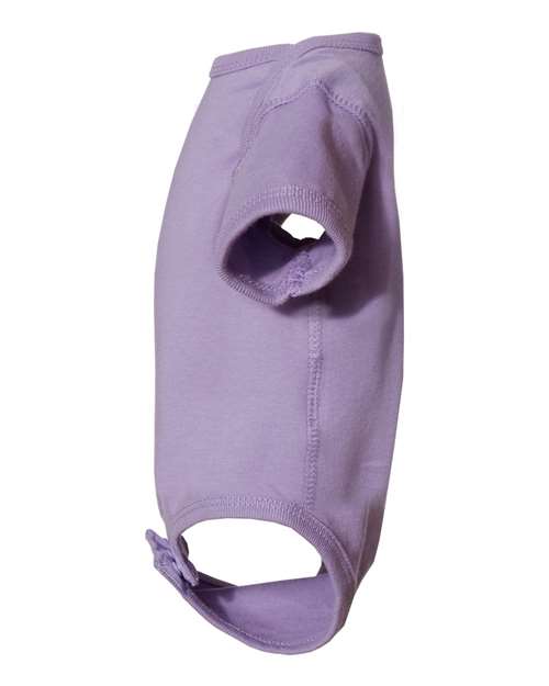 Rabbit Skins 4424 Infant Fine Jersey Bodysuit - Lavender - side